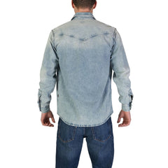 Hugo Boss Light Blue Cotton Shirt -   -  Hugo Boss.
