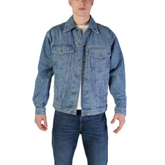 Hugo Boss Light Blue Cotton Jackets & Coat -   -  Hugo Boss.