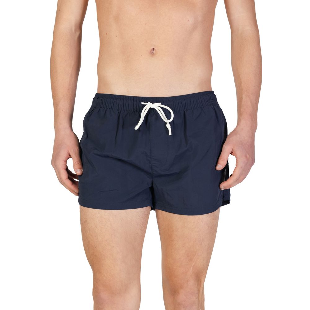 Hamaki-Ho Blue Polyester Swim Short -   -  Hamaki-Ho.