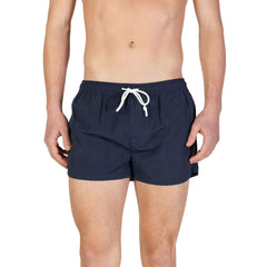Hamaki-Ho Blue Polyester Swim Short -   -  Hamaki-Ho.