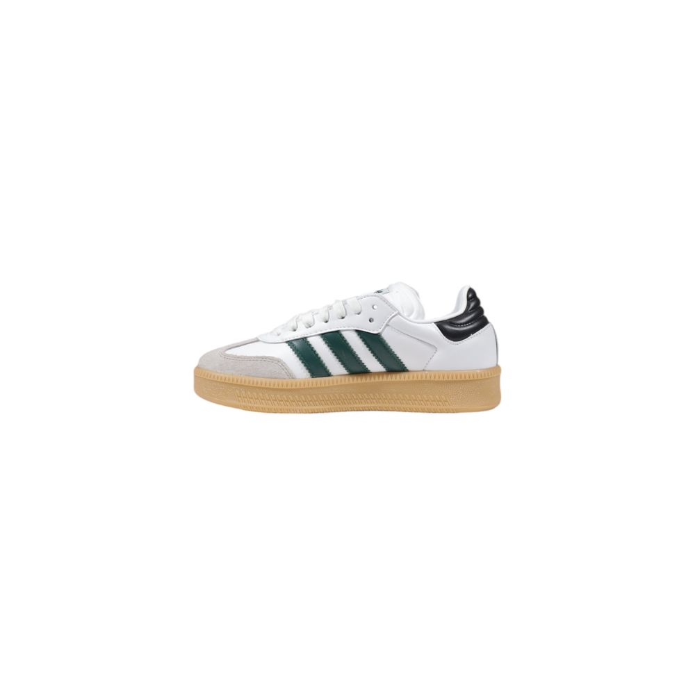Adidas White Leather Sneaker -   -  Adidas.