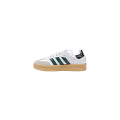 Adidas White Leather Sneaker -   -  Adidas.