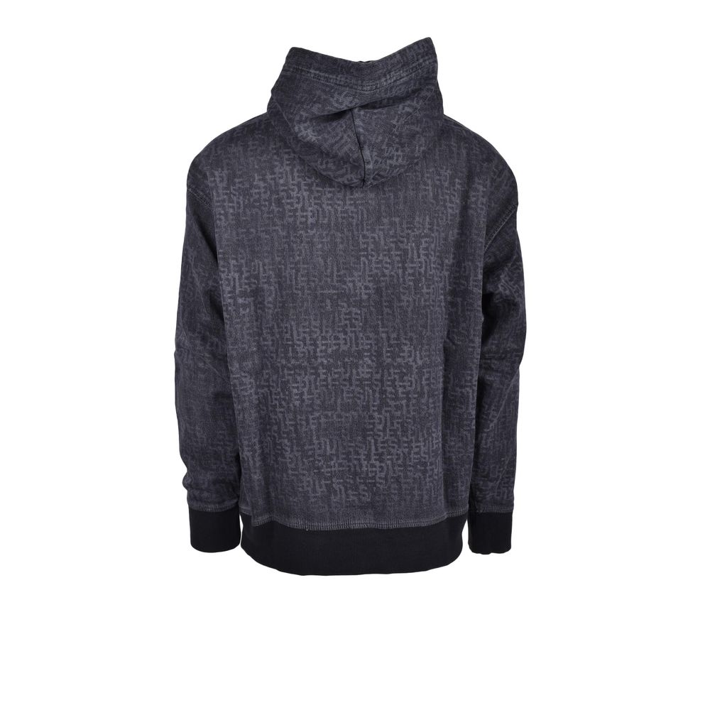 Diesel Gray Cotton Hoody -   -  Diesel.