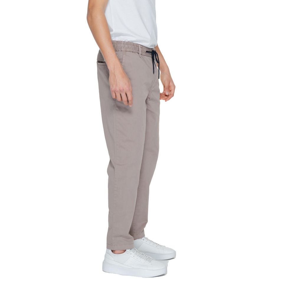 Hugo Boss Brown Cotton Pant -   -  Hugo Boss.