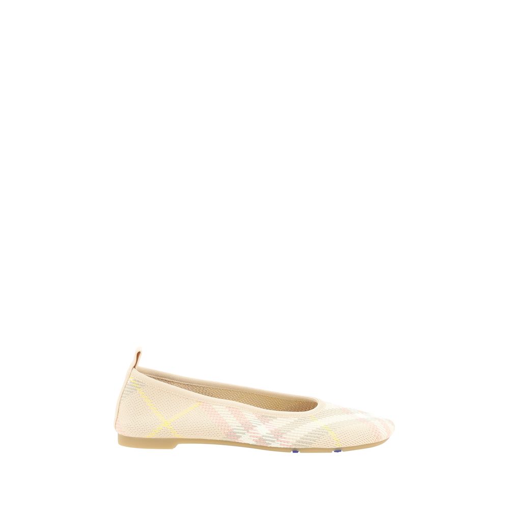Burberry Archivio Check Ballerinas -   -  Burberry.