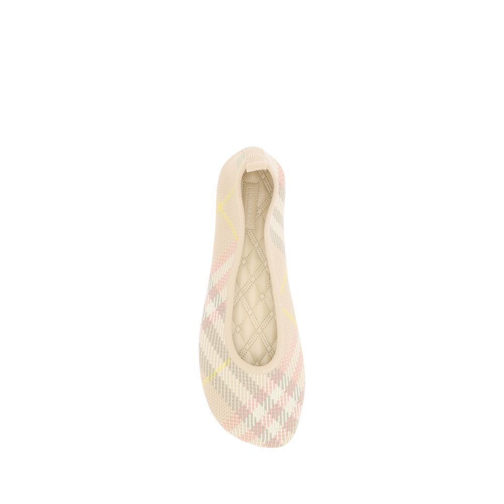 Burberry Archivio Check Ballerinas -   -  Burberry.