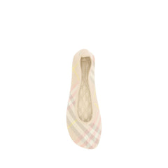 Burberry Archivio Check Ballerinas -   -  Burberry.
