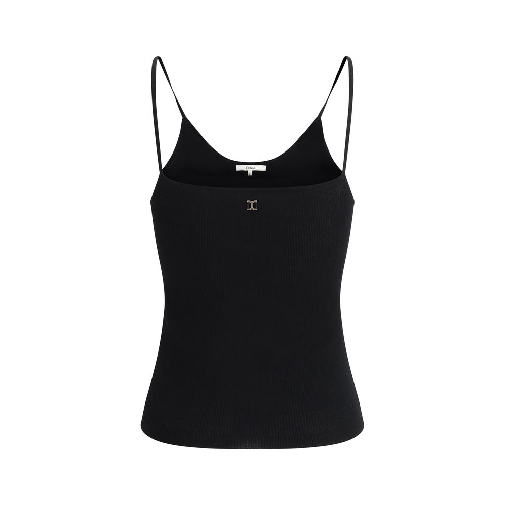 Chloé Ribbed Top -   -  Chloé.