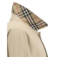 Burberry Breasted Coat -   -  Burberry.