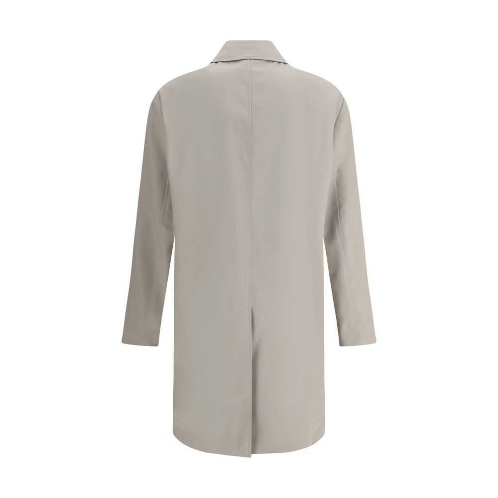 Burberry Breasted Coat -   -  Burberry.