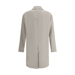 Burberry Breasted Coat -   -  Burberry.