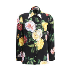 Dolce & Gabbana Rose and peony print Shirt -   -  Dolce & Gabbana.