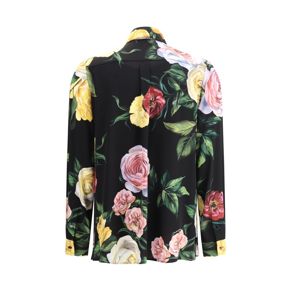 Dolce & Gabbana Rose and peony print Shirt -   -  Dolce & Gabbana.