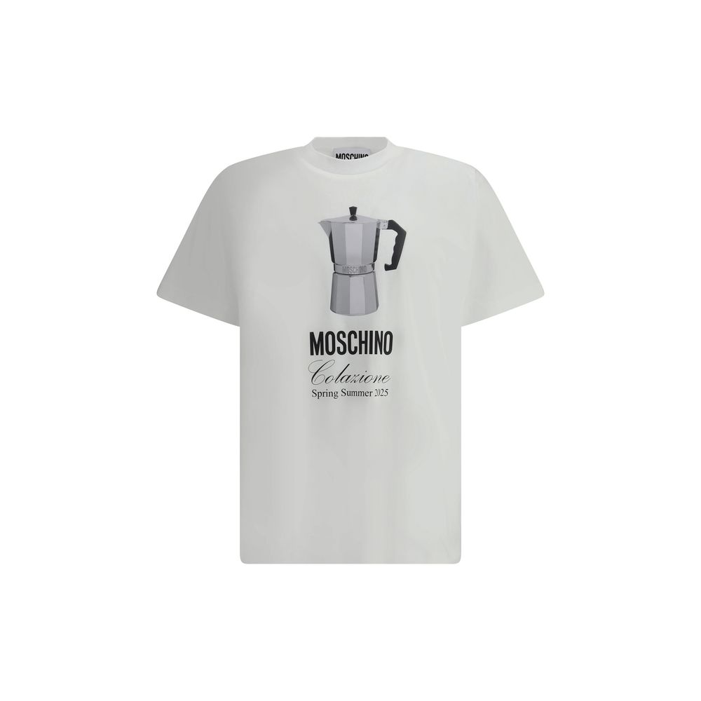 Moschino T-Shirt with coffee maker -   -  Moschino.
