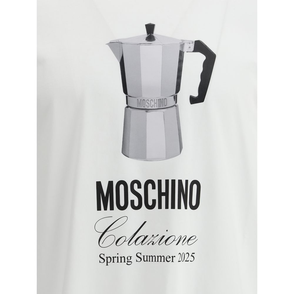 Moschino T-Shirt with coffee maker -   -  Moschino.