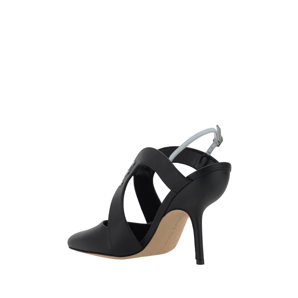 Manolo Blahnik Jijara Pumps -   -  Manolo Blahnik.