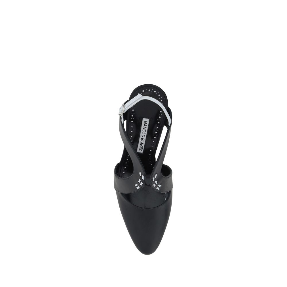 Manolo Blahnik Jijara Pumps -   -  Manolo Blahnik.