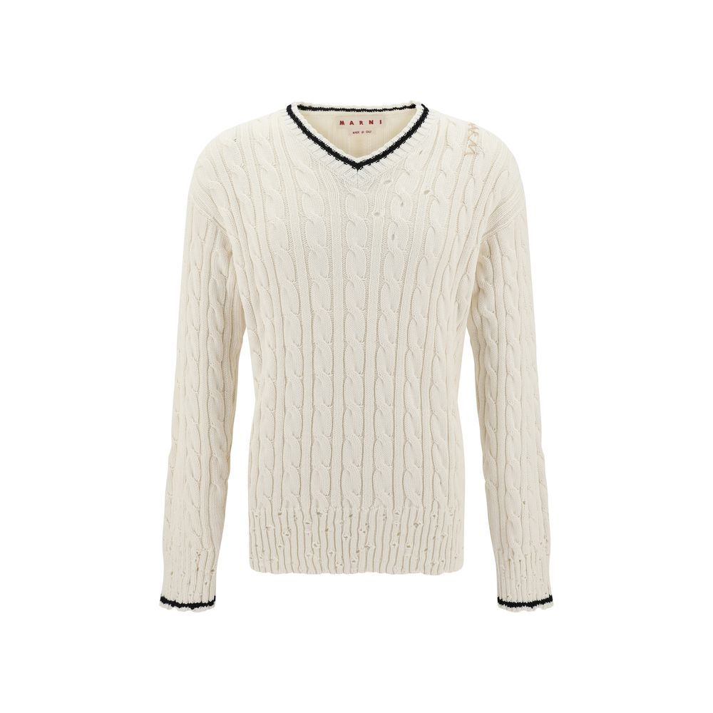 Marni V Neck Sweater -   -  Marni.