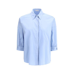 Brunello Cucinelli Shiny monili Shirt -   -  Brunello Cucinelli.
