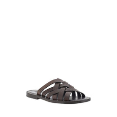 Brunello Cucinelli Leather Sandals -   -  Brunello Cucinelli.