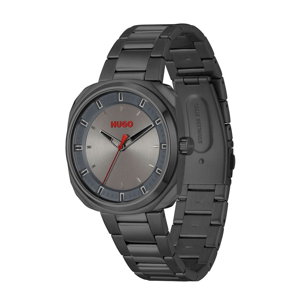 Hugo Boss Gray Stainless Steel Watch -   -  Hugo Boss.