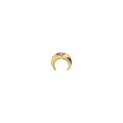Marine Serre Crescent Moon Earring -   -  Marine Serre.