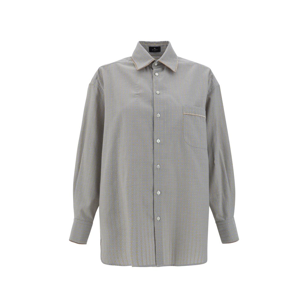 Etro Oversized Shirt -   -  Etro.