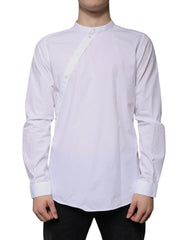 Dolce & Gabbana White Cotton Slim Fit MARTINI Dress Shirt -   -  Dolce & Gabbana.