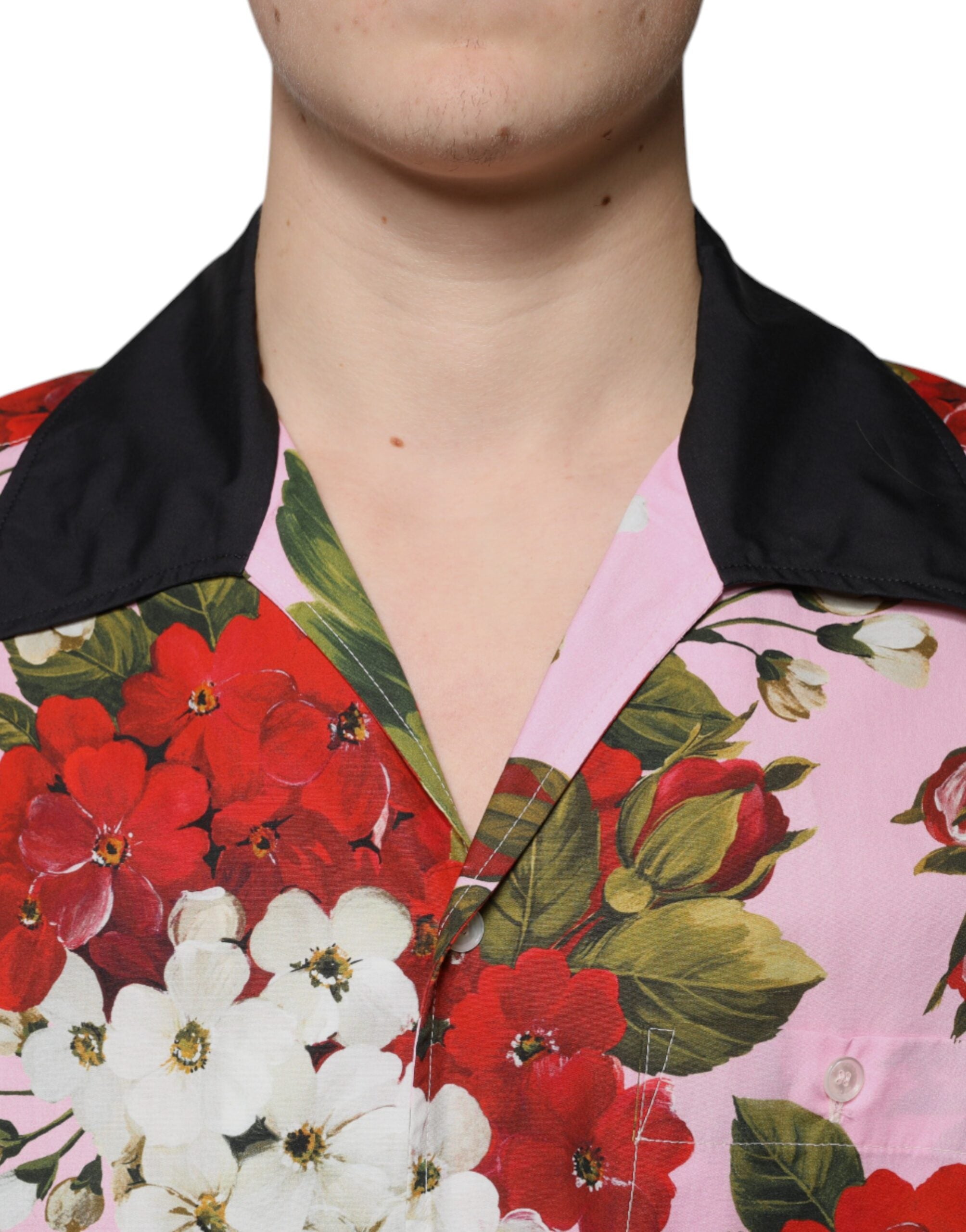 Dolce & Gabbana Multicolor Floral Button Down Casual Shirt -   -  Dolce & Gabbana.