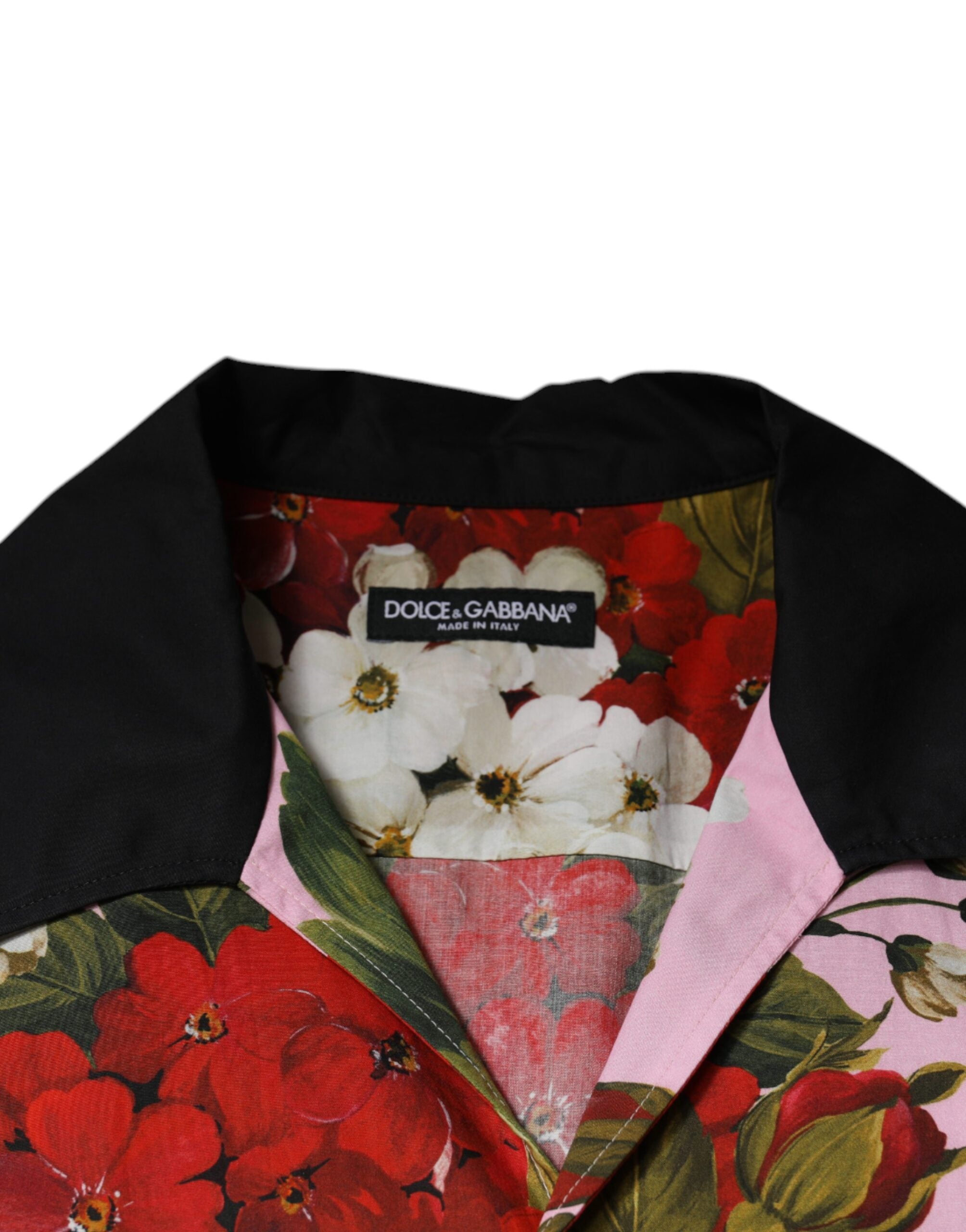 Dolce & Gabbana Multicolor Floral Button Down Casual Shirt -   -  Dolce & Gabbana.