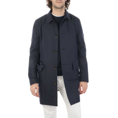 Aquascutum Blue Cotton Jacket -   -  Aquascutum.