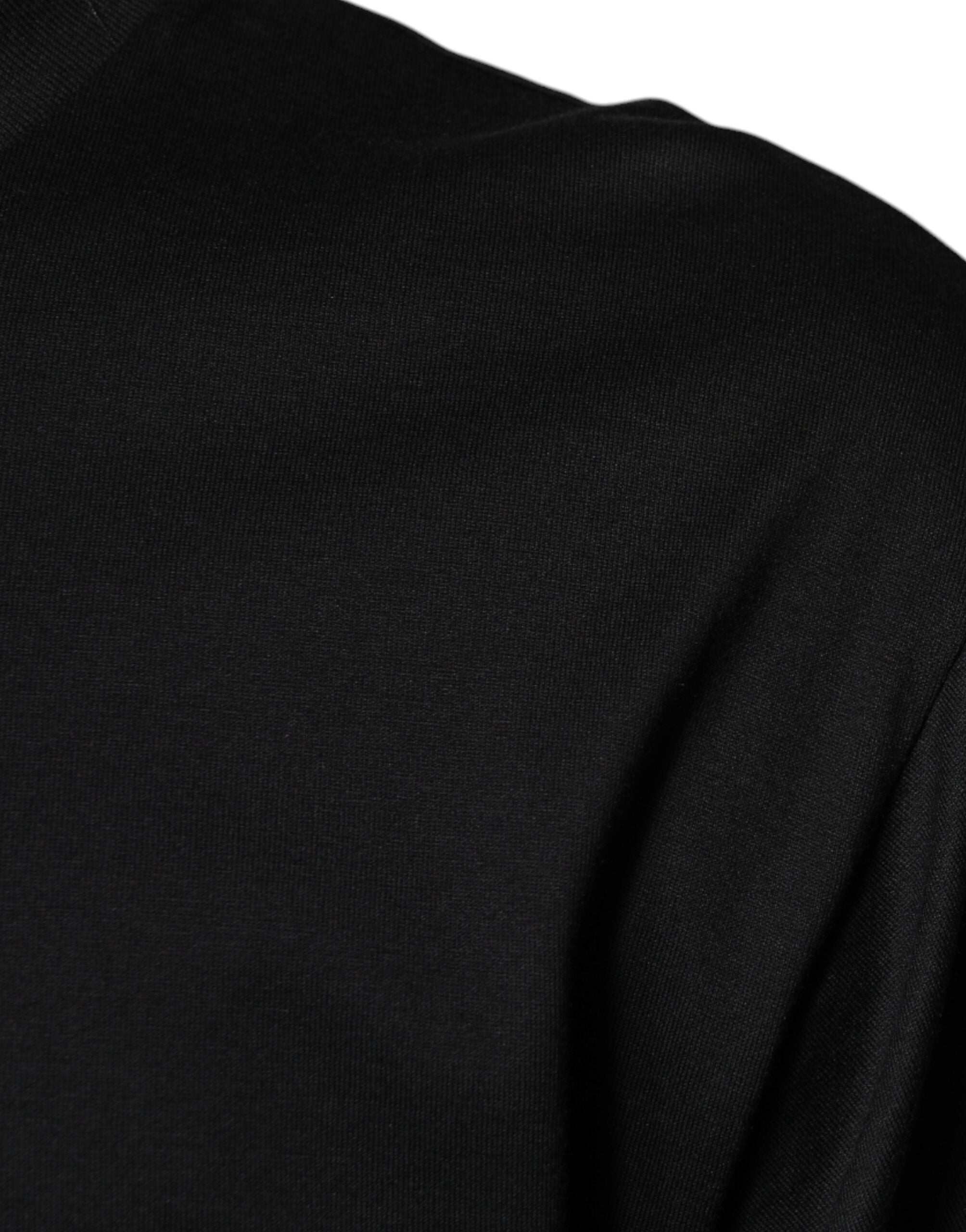 Dolce & Gabbana Black Cotton Crew Neck Short Sleeves T-shirt -   -  Dolce & Gabbana.