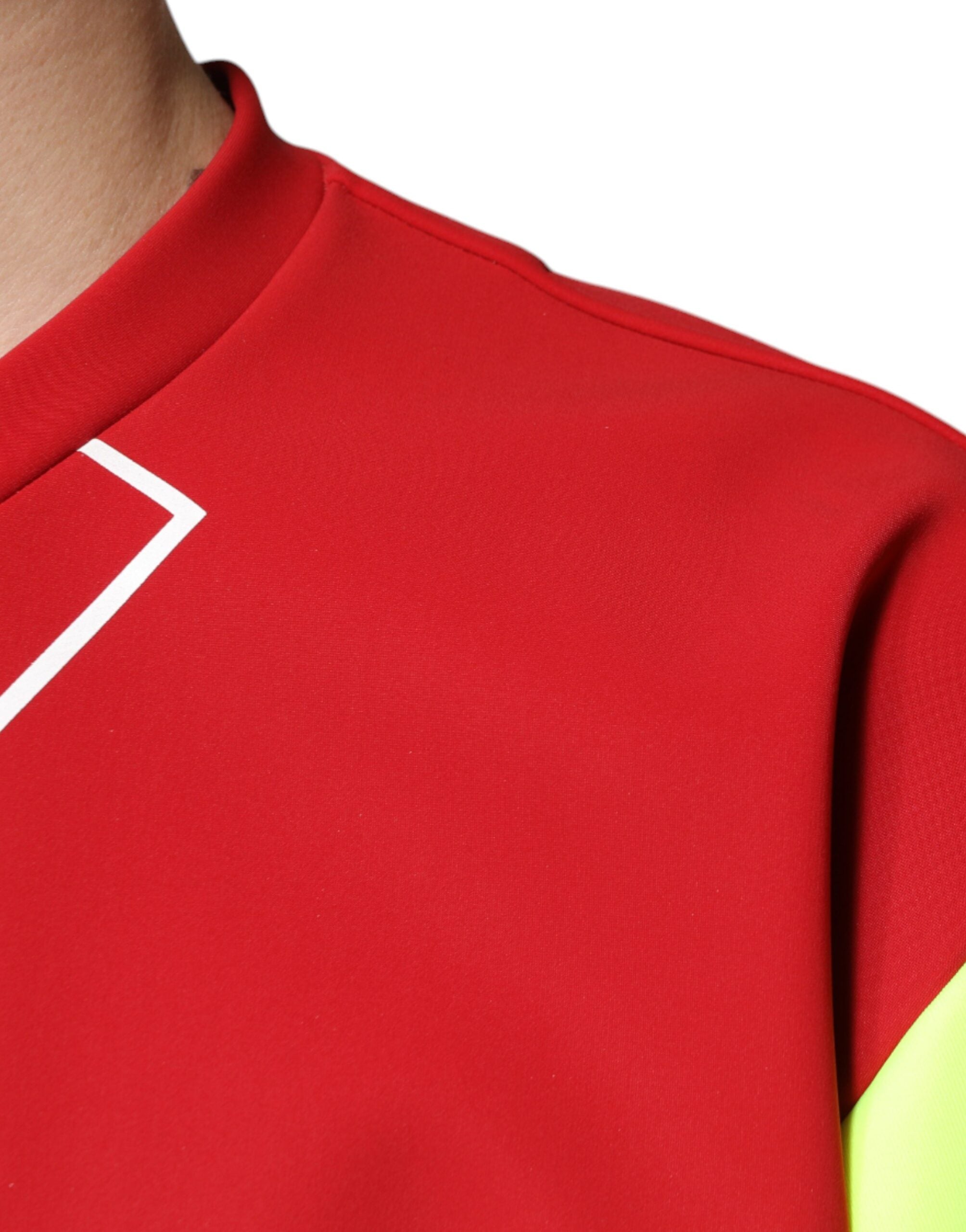 Dolce & Gabbana Multicolor Logo Cotton Men Crew Neck T-shirt -   -  Dolce & Gabbana.