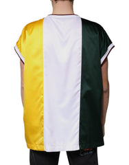 Dolce & Gabbana Multicolor Jersey Tank Sleeveless T-shirt -   -  Dolce & Gabbana.