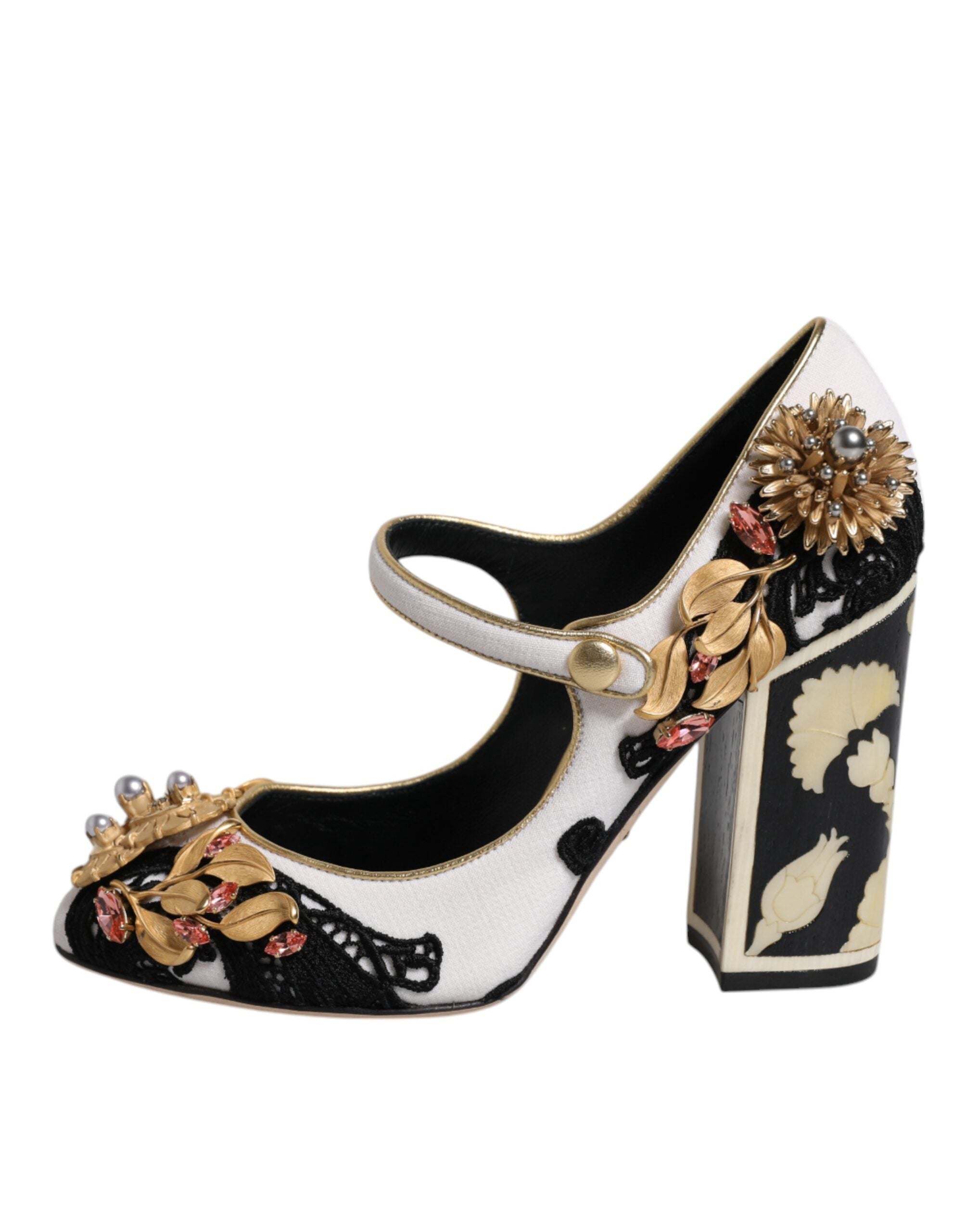 Dolce & Gabbana Multicolor Embellished Heels Pumps Shoes -   -  Dolce & Gabbana.