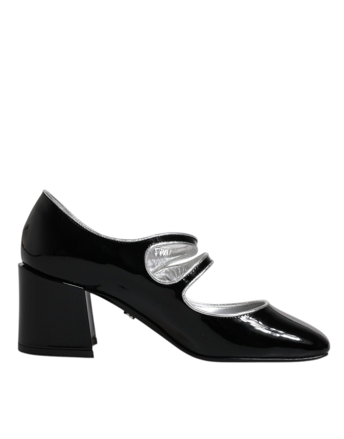Dolce & Gabbana Black Patent Leather Crystal Mary Jane Pumps Shoes -   -  Dolce & Gabbana.