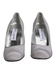 Dolce & Gabbana Gray Suede Leather High Heel Pumps Shoes -   -  Dolce & Gabbana.