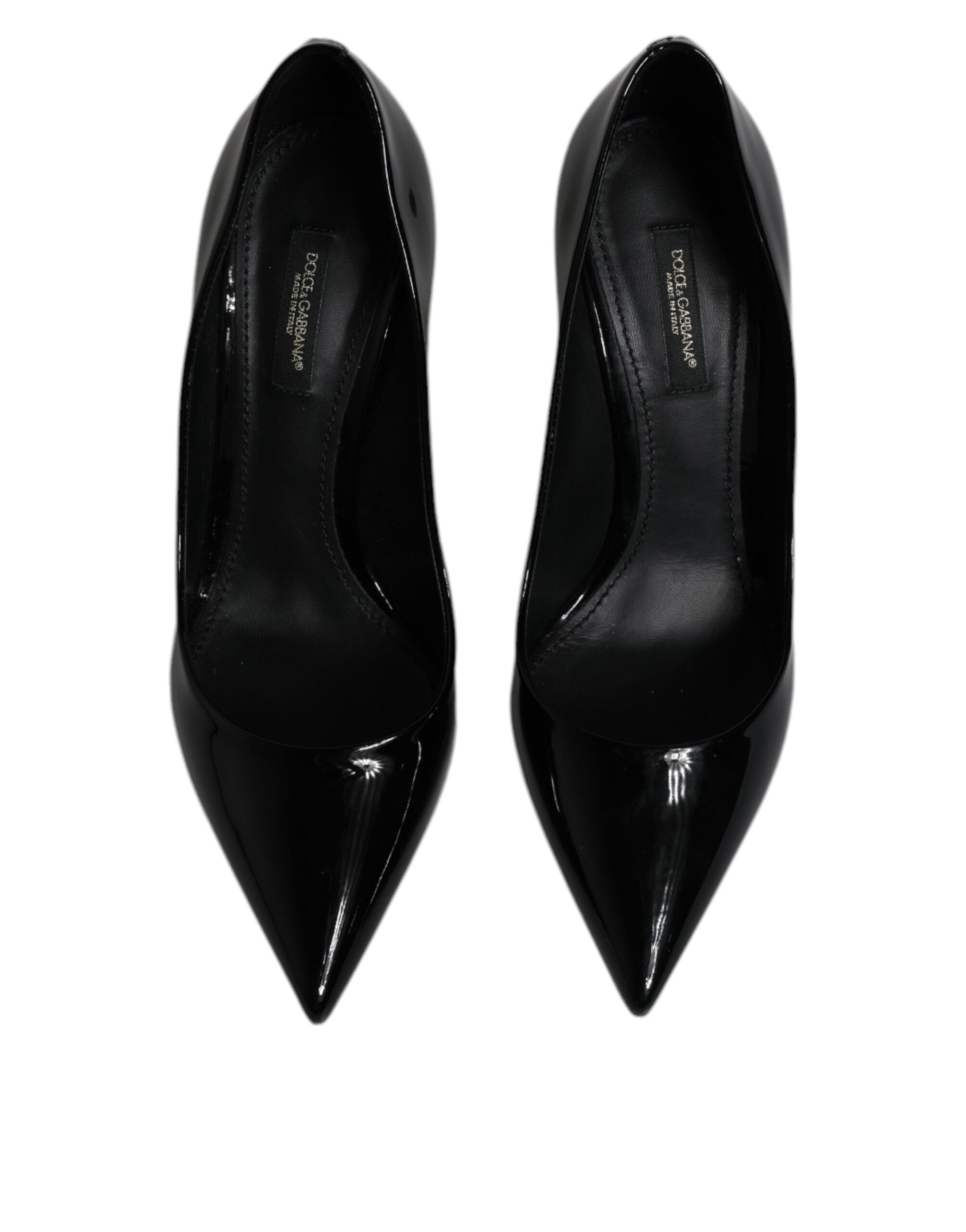 Dolce & Gabbana Black Patent Leather High Heels Pumps Shoes -   -  Dolce & Gabbana.