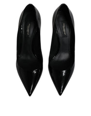 Dolce & Gabbana Black Patent Leather High Heels Pumps Shoes -   -  Dolce & Gabbana.