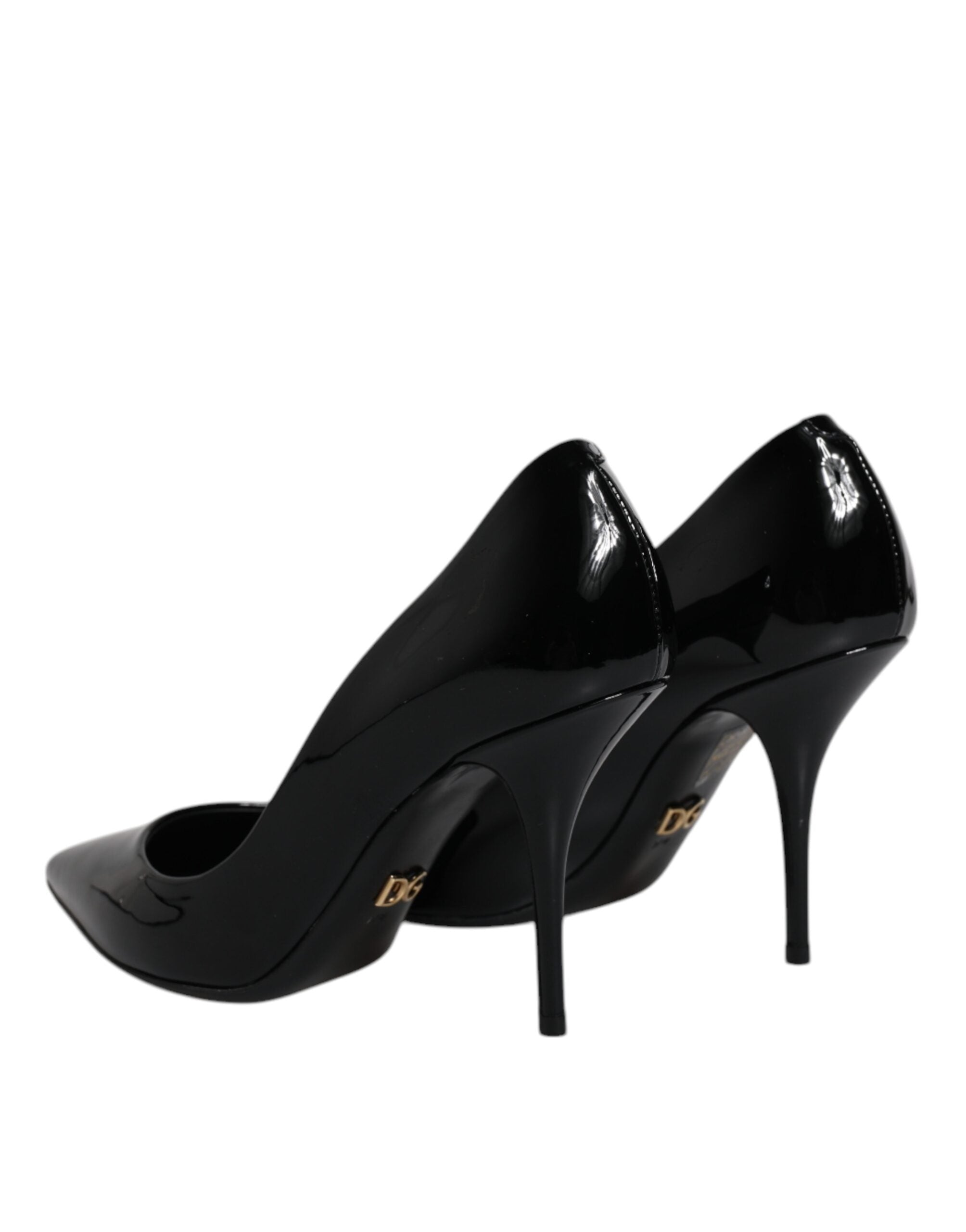 Dolce & Gabbana Black Patent Leather High Heels Pumps Shoes -   -  Dolce & Gabbana.
