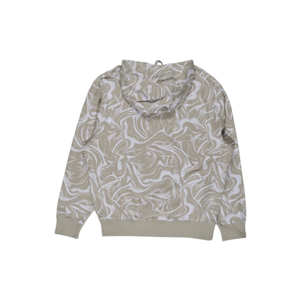 Hugo Boss Beige Cotton Hoody -   -  Hugo Boss.