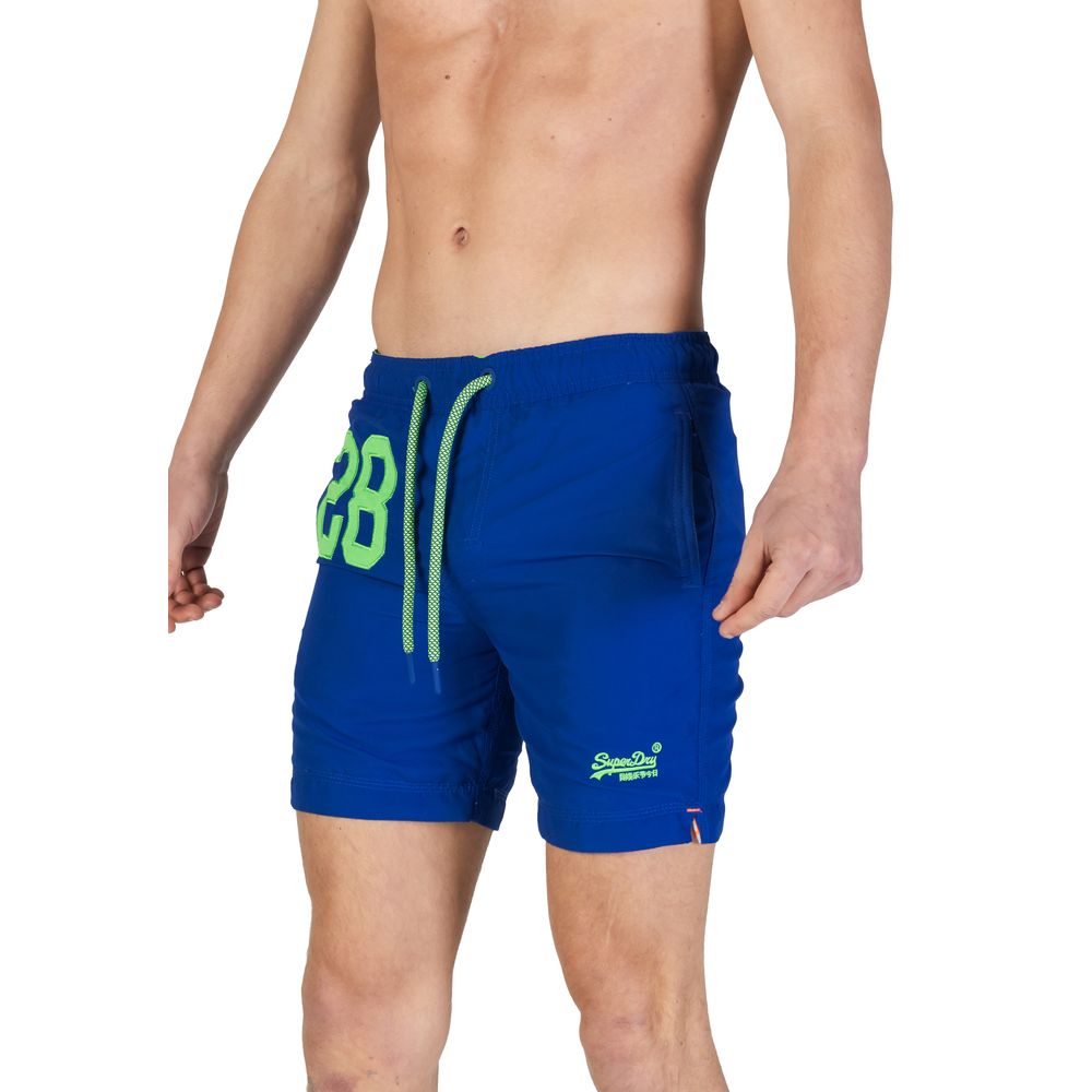 Superdry Blue Polyester Swimwear -   -  Superdry.