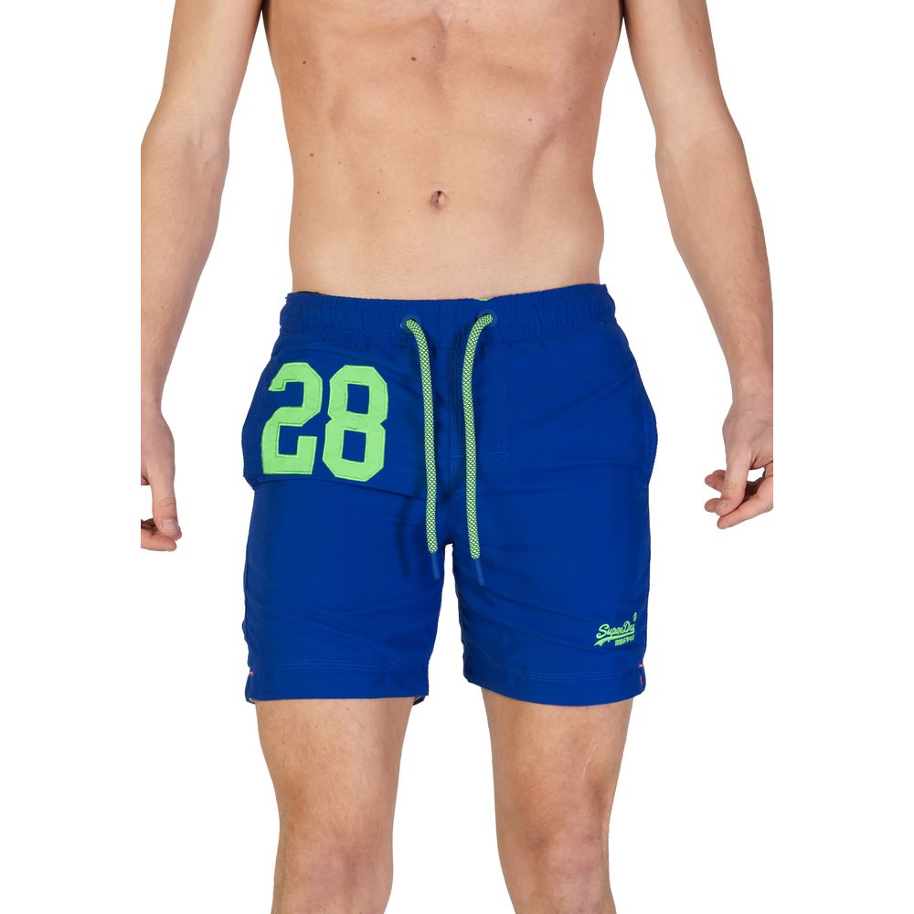 Superdry Blue Polyester Swimwear -   -  Superdry.