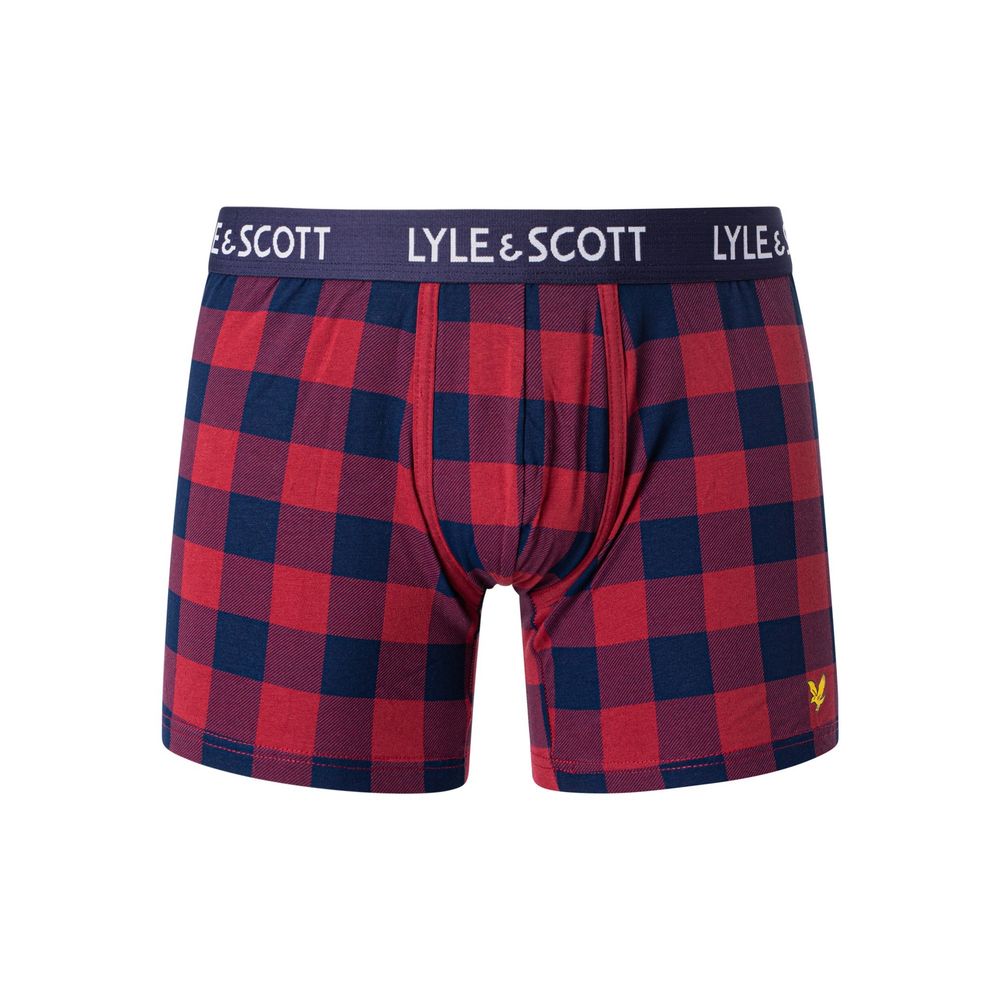 Lyle & Scott Bordeaux Cotton Boxer -   -  Lyle & Scott.