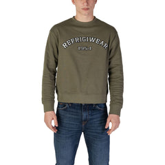 Refrigiwear Green Cotton Sweatshirt -   -  Refrigiwear.