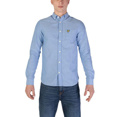 Lyle & Scott Blue Organic Cotton Shirt -   -  Lyle & Scott.