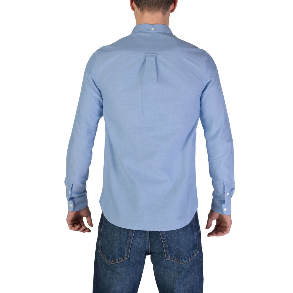 Lyle & Scott Blue Organic Cotton Shirt -   -  Lyle & Scott.