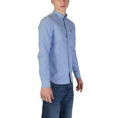 Lyle & Scott Blue Organic Cotton Shirt -   -  Lyle & Scott.