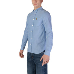 Lyle & Scott Blue Organic Cotton Shirt -   -  Lyle & Scott.