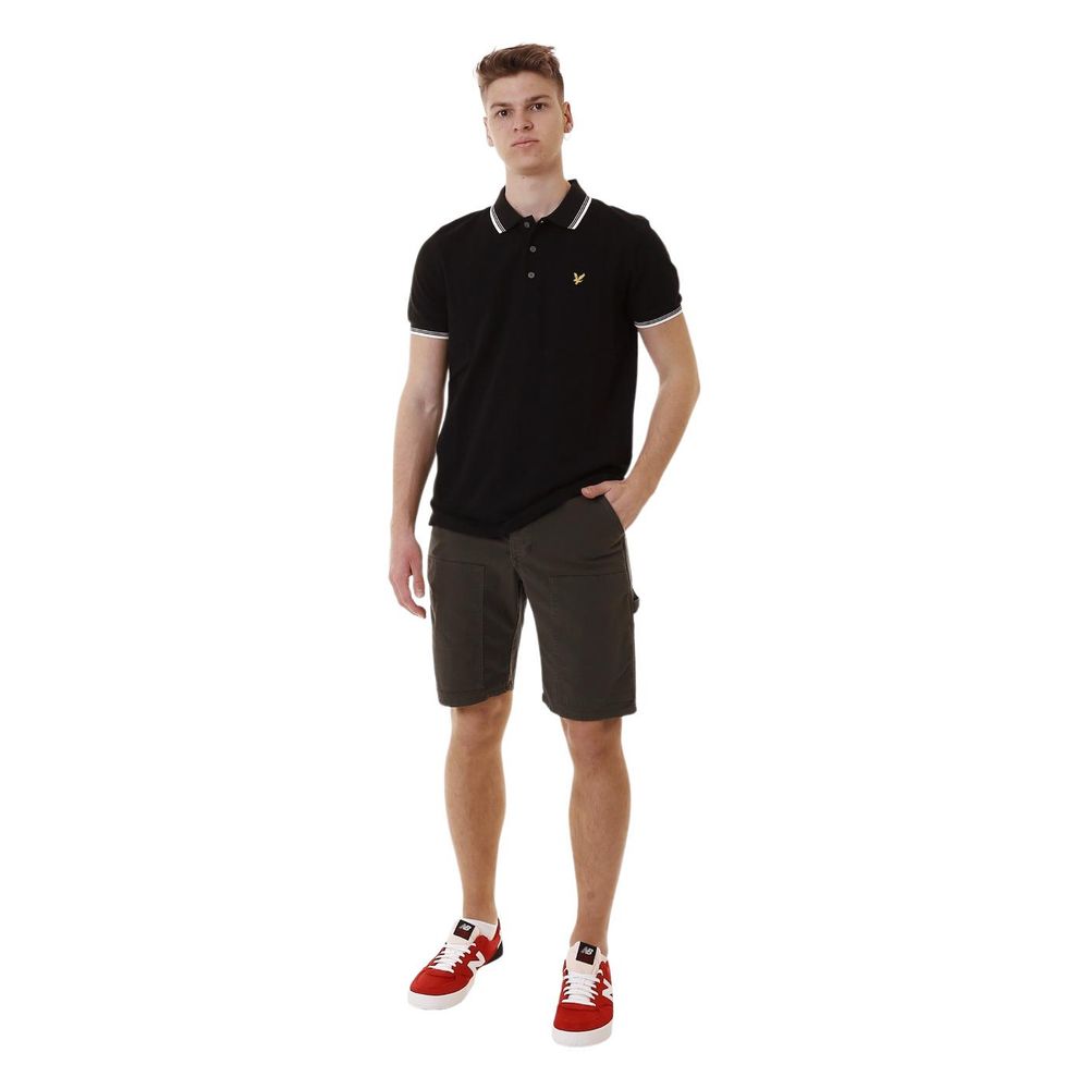 Lyle & Scott Green Cotton Short -   -  Lyle & Scott.